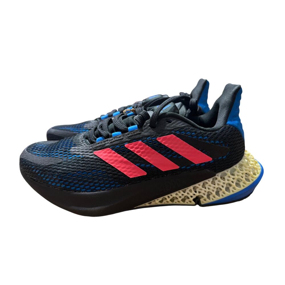 adidas 4DFWD_Pulse J GZ4004 Kid's Sneakers Black Turbo Blue Rush Size 6 New